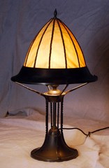 Arts & Crafts Secessionst table lamp